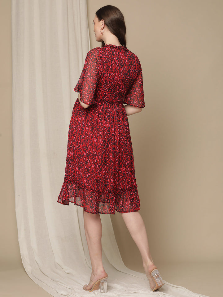 Knee Length Feeding Dress
