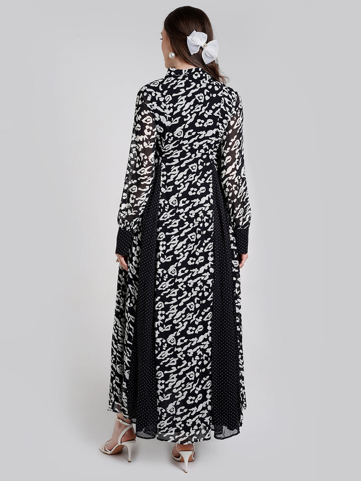 Animal Print Maternity Dress