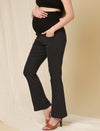Maternity Bootcut Jeans- Charcoal Grey