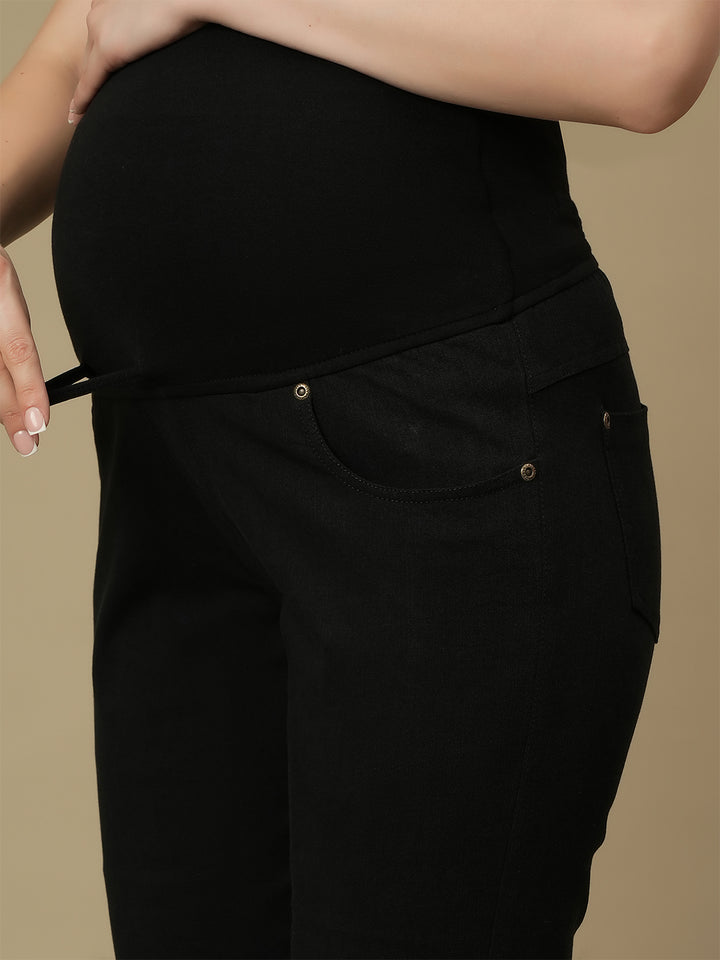 Maternity Black Bootcut Jeans