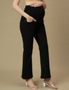 Maternity Black Bootcut Jeans