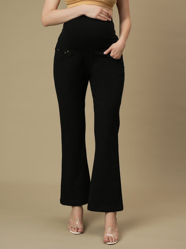 Maternity Black Bootcut Jeans
