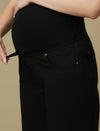Maternity Black Flare Bell Bottom Jeans