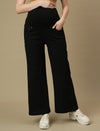 Maternity Black Flare Bell Bottom Jeans