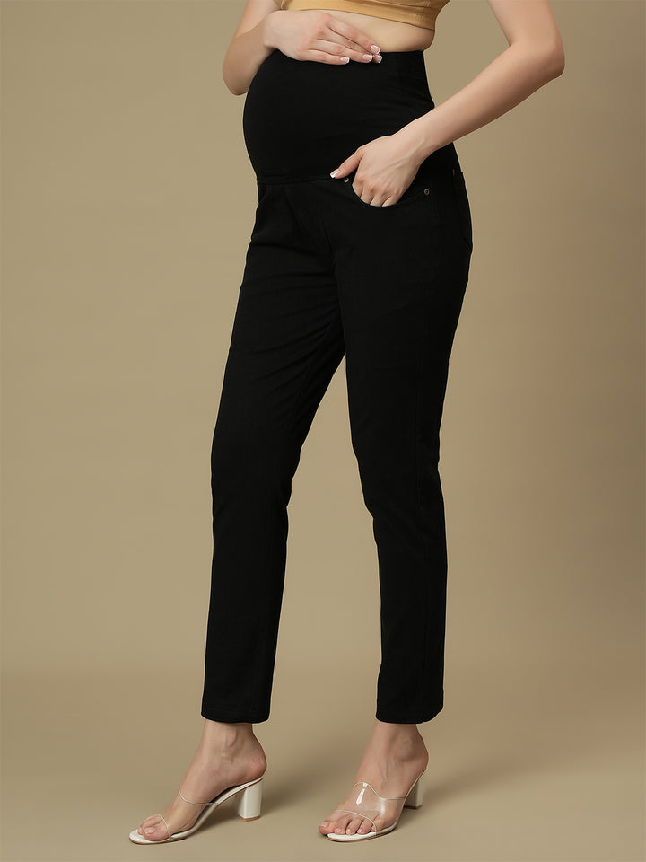 Maternity Black Slim Fit Jeans
