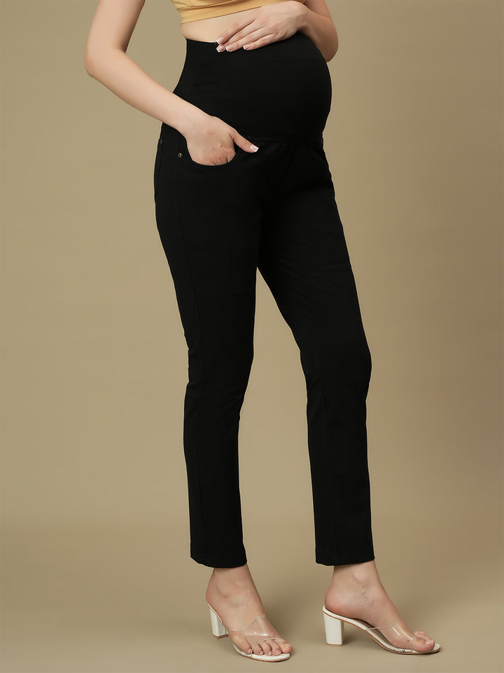 Maternity Black Slim Fit Jeans