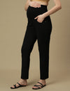 Maternity Black Straight Leg Jeans