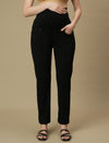 Maternity Black Straight Leg Jeans