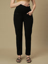 Maternity Black Straight Leg Jeans