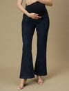 Maternity Blue Bootcut Jeans