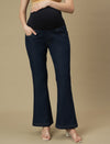 Maternity Blue Bootcut Jeans