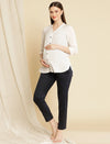 Maternity Blue Formal Pants