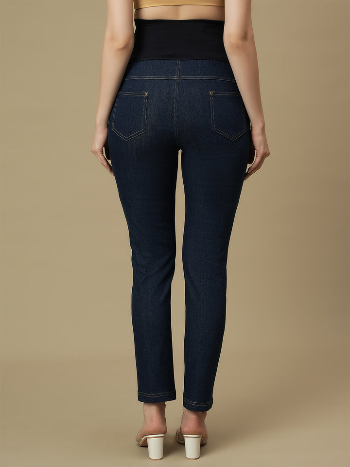 Maternity Blue Slim Fit Jeans