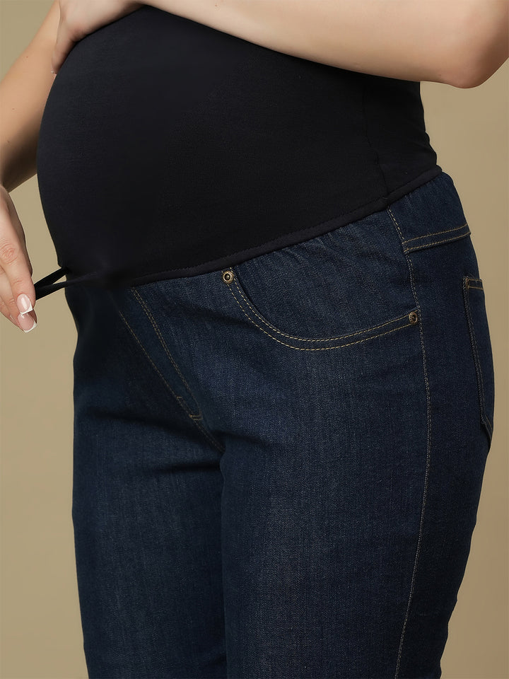 Maternity Blue Slim Fit Jeans