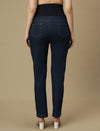 Maternity Blue Straight Leg Jeans