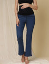 Maternity Bootcut Jeans- Denim Blue
