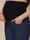 Maternity Bootcut Jeans- Blue