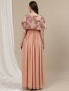 Maternity Cape Gown Dress