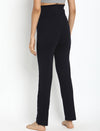 Maternity French Terry Ankle Pants- Navy Blue