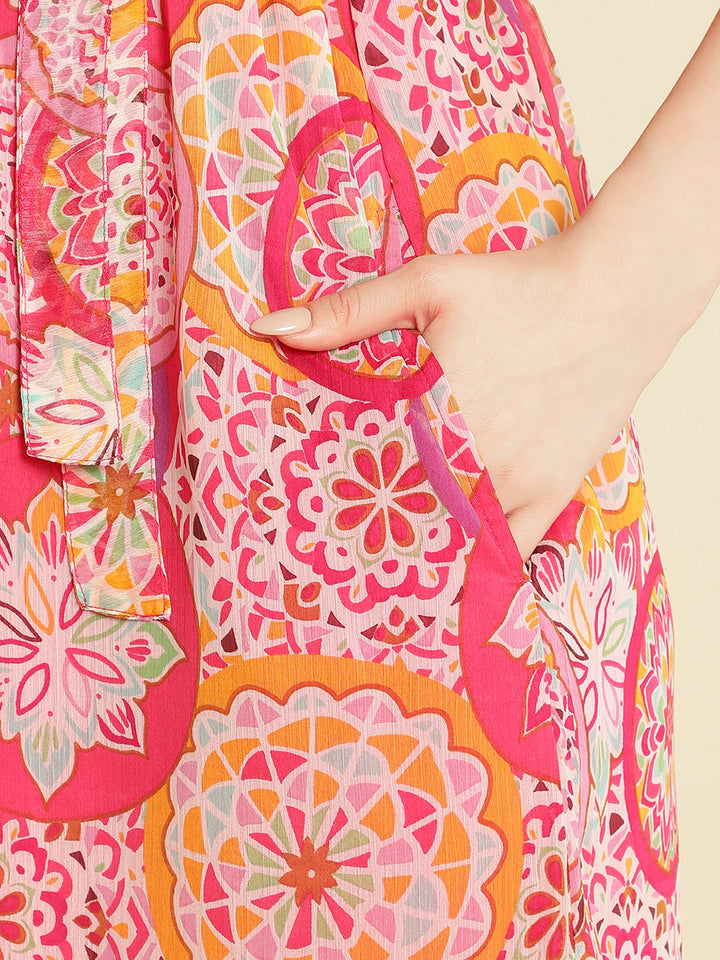 Maternity Chiffon Dress