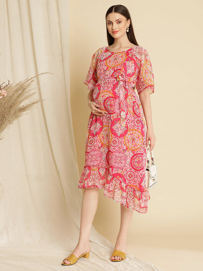 Maternity Chiffon Dress