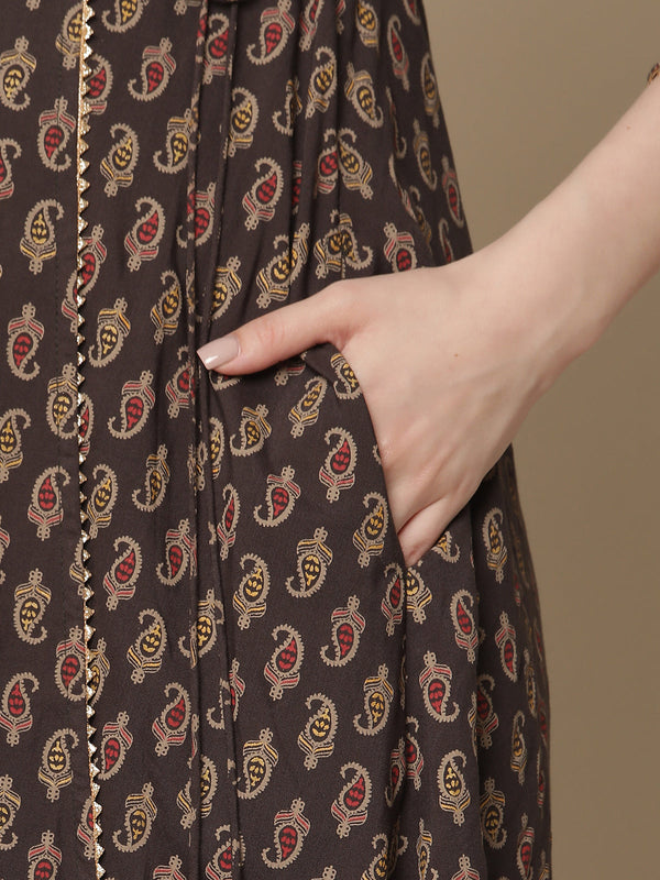 Feeding Anarkali Kurti with Zip