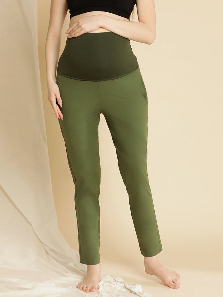Maternity Cotton Formal Pants