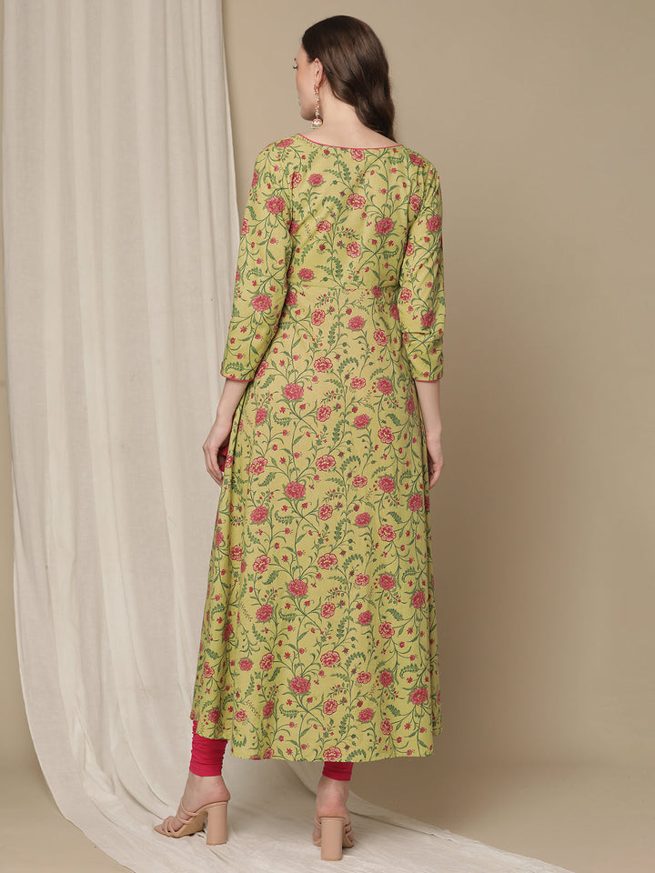 Cotton Maternity Kurti with Zip