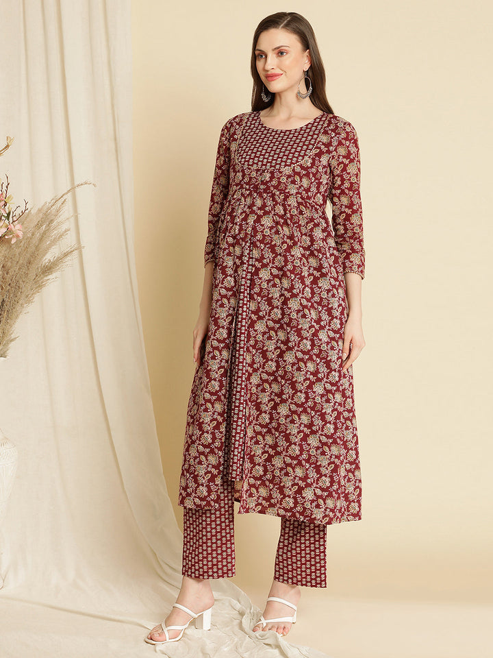 2pc. Maternity Cotton Kurta Set