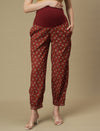 Maternity Cotton Kurti with Pants Matching Set
