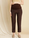 Maternity Formal Linen Trousers