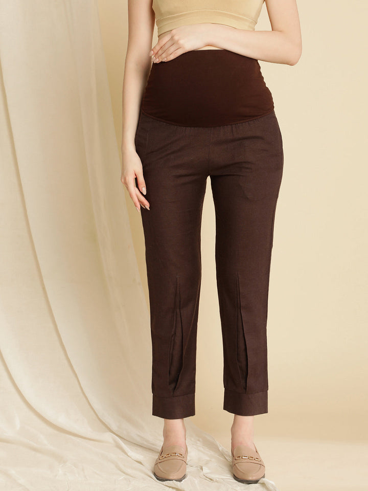 Maternity Cotton Linen Pant