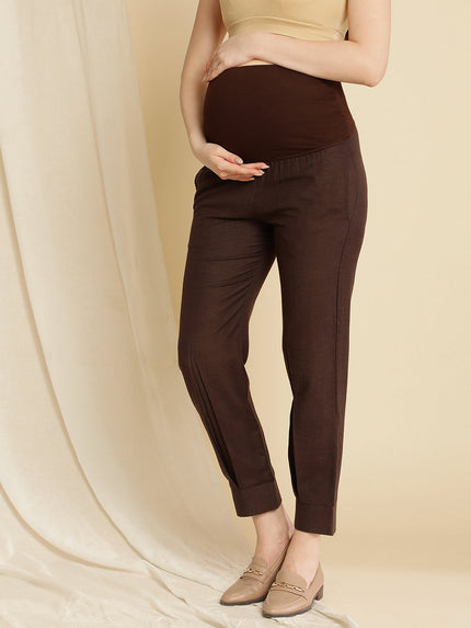 Maternity Cotton Linen Pant