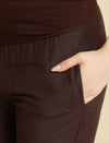 Maternity Formal Linen Trousers