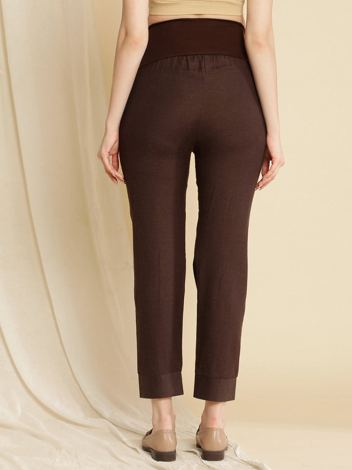 Maternity Cotton Linen Pant