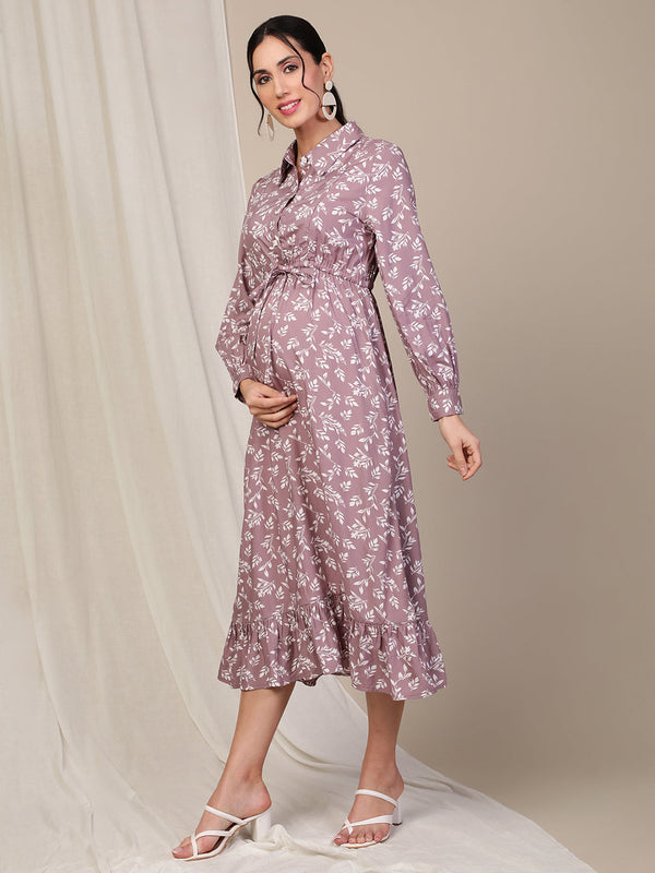 Nursing Shirt Dress