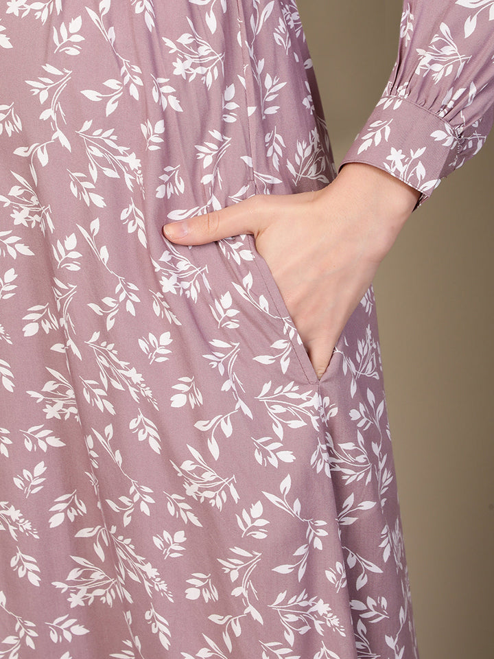 Nursing Shirt Dress