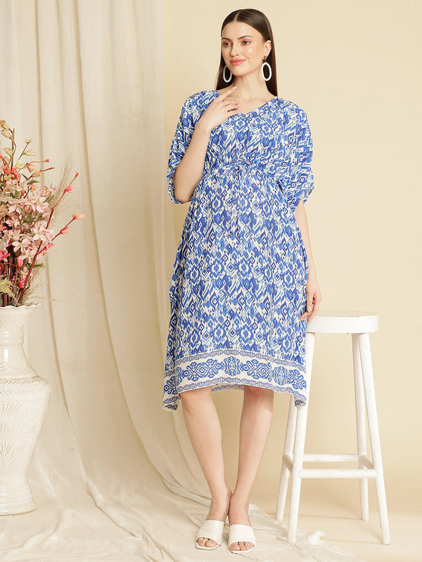 Maternity Cotton Short Kaftan