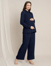 Maternity Denim Co-ord Set - Blue