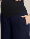 Maternity Denim Co-ord Set - Blue