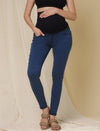 Skinny-fit Maternity Denim Pants- Blue