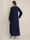 Maternity Denim Maxi Shirt Dress