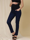 Maternity Denim Trousers- Navy Blue