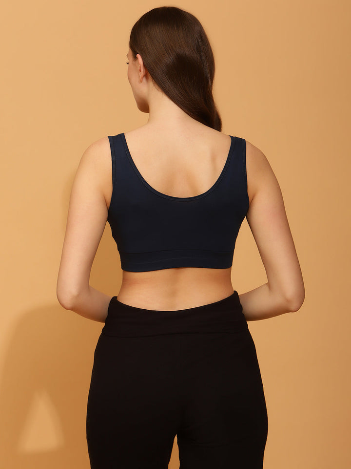 Blue Maternity & Nursing Bra