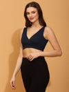 Blue Maternity & Nursing Bra