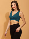 Teal Maternity & Nursing Bra