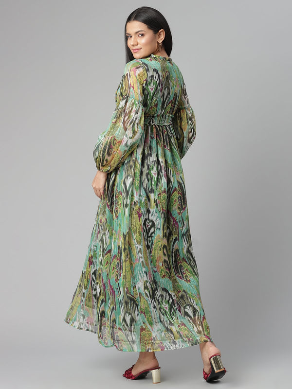 Printed Maternity Dress