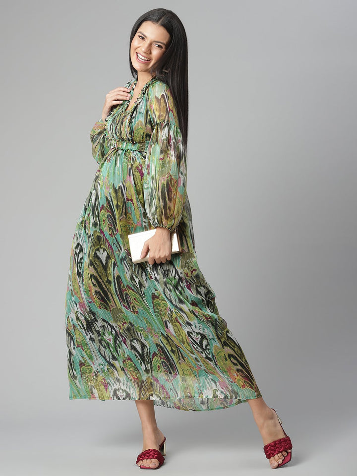 Long Sleeve Maternity Dress