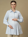 Maternity Flare Long-Sleeve Top