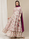 2pc. Maternity Anarkali Dress with Dupatta
